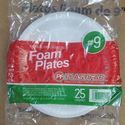Vasos, platos, cucharas, tenedores, servilletas, bandejitas, termopack - Img 58029969