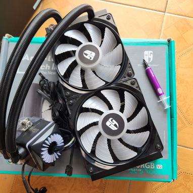 💎REFRIGERACIÓN LÍQUIDA DEEPCOOL Captain 240RGB V2 (Intel & AMD) – ¡Como Nueva! 💎 - Img 124087766