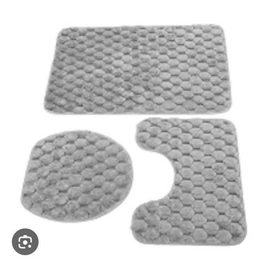 Juego de 3 alfombras de baño antideslizante - 8/10