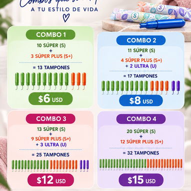 Tampones tapón tapon tampón tampon tapones tampax femenino mujer - 4/6