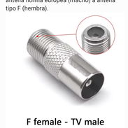 Adaptador de Antena Norma europea a tipo F (estándar) - Img 49305453