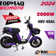 Bicimoto electrica TOPMAQ 2000w nueva - Img 45350006