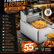 🍗 2800W 🍗 FREIDORA ELECTRICA DE ACEITE BOSS TECH DE 10 LITROS. MENSAJERIA CON FACTURA Y GARANTIA. TL 54833699 - Img 55618377