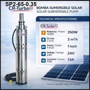 BOMBA / TURBINA SUMERGIBLE SOLAR CR-TURBO - Img 57193714