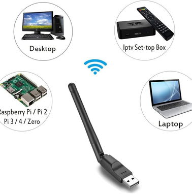 TARJETA WIFI _ REALTEK _ NUEVA _ USB _  2.4GHZ_ANTENA_150 METROS DE ALCANCE CON VISIBILIDAD DIRECTA___59361697 - Img 61963052