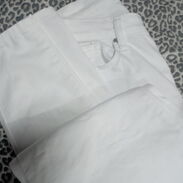 Pantalón blanco elastizado talla 28 - Img 45576271