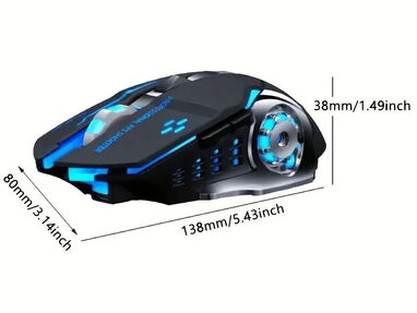 Mouse Gamer RGB inalámbrico 🔥 - Img 65135094