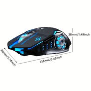 💥 Mouse GAMER RGB inalámbrico: 💥 - Img 45373268