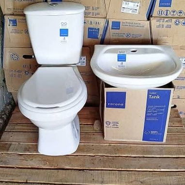 Juego de baño marca corona ( tasa de baño marca corona) - Img 123277168