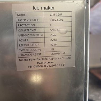 Máquina de hielo 🧊 de 100 libras diarias - 4/4