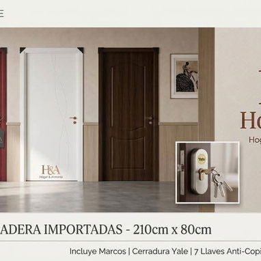 🚨Bellos modelos de Puertas polimetalicas, de madera y blancas para el baño. 😍Bidireccionales ‼️ 👌varias medidas. - Img 123632974