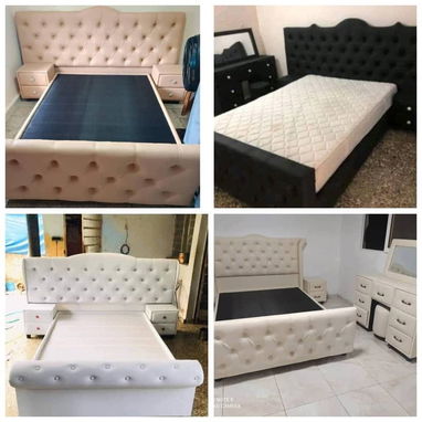 Camas taqpizadas multimuebles cómodas sillones comadritas juegos de sala - Img 121678433
