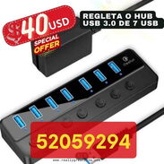 REGLETA USB TODO EN USB 3.0>REGLETA USB 4 PUERTOS>REGLETA 7 PUERTOS>REGLETA 8 PUERTOS - Img 45059996