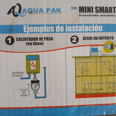 PREZURISADOR AQUA PAK MINI25-10/1115.AUTOMATICO.SILENCIOSO.1/6 HP.BAJO CONSUMO ELECTRICO (120W). - Img 123260048
