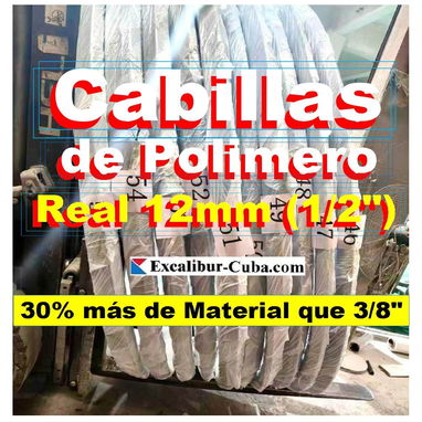 ROLLOS DE CABILLA 1/2" 100m - Img 123212222
