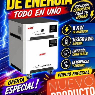 Kit todo en 1 Must de 6kw con 15kw - 2/2