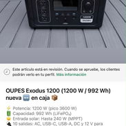 OUPES Exodus 1200 992Wh nuevas en caja - Img 56306408