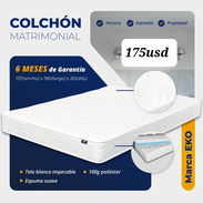 Colchón Matrimonial (Marca EKO) - Img 56894662