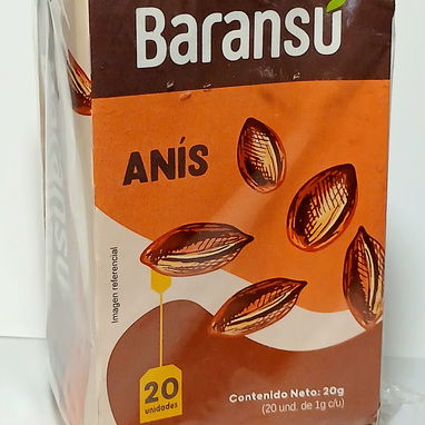 Té Canela y Clavo de olor, Té Hierba Luisa, Té Anís, Té Manzanilla - 3/4