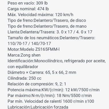 GANGA 馃毃馃毃MOTO RACING NUEVA CERO KIL脫METROS 250 cc JAPONESA SOLO 3.000 USD - Img 122727255