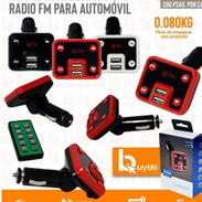 Mp3 de auto. Transmisor FM. Bluetooth, USB, microsd, manos libres, cargador de celular, - Img 37597463