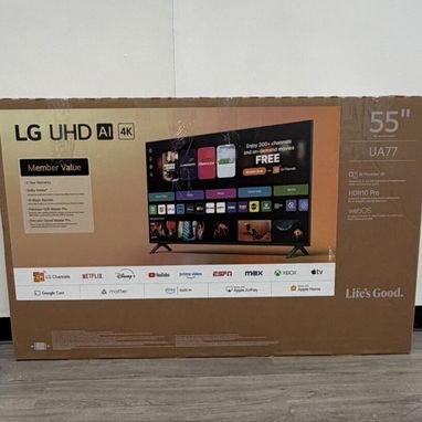 LG de 55” 4K UHD IA incorporado, alexa ,( modelo UA77 , 2025 Smart TV - Img 121869686