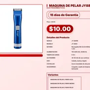 MAQUINA DE PELAR JY8805 . - Img 57565542