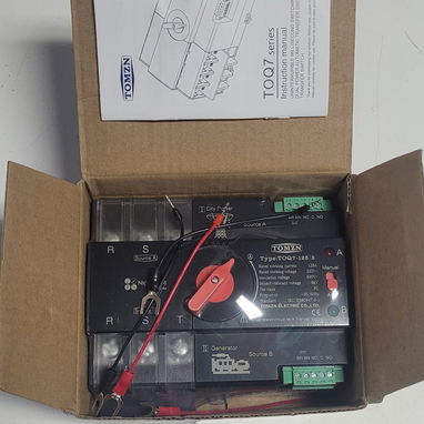 Transfer Automáticos de 110V y 220V | 2 Polos y 3 Polos / 125A – NUEVOS📦 - Img 105104866