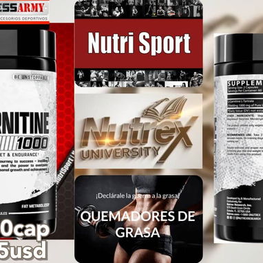 Quemadores de grasa de NUTREX Y LA USN 56799461 - Img 68799687