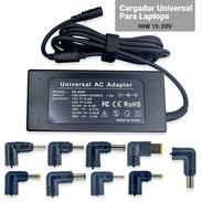 Cargador de Laptop Universal (10 PUNTAS) 90W . Compatible con Dell, HP, Lenovo, Samsung, Toshiba... - Img 57470971