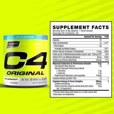 C4 ORIGINAL (CELLUCOR) 30SERV - Img 126368486