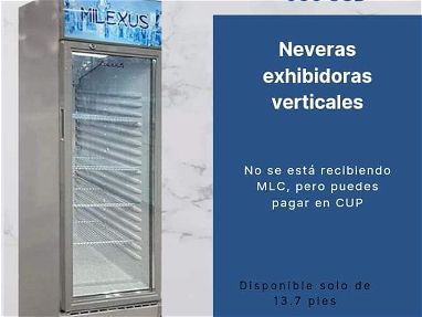 Neveras exhibidoras verticales puedes pagar en CUP - Img main-image