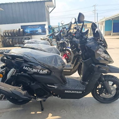 MOTO AUTOMÁTICA MOUNTAIN de 200 CC y Autonomía de 40 km x litro 🏍️ - 4/4