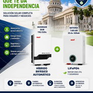 Kit solar inversor de 3 k más bateria 7 kwh - Img 56242519