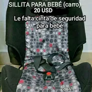 Sillita protectora (carro) excelente estado para bebé - Img 55729514