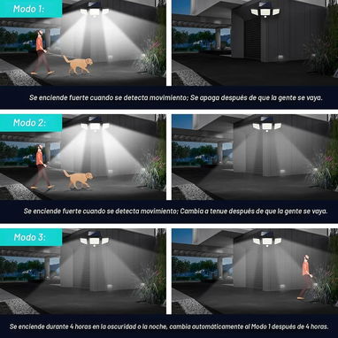 Juego de 2 lámparas solares para exteriores - 3/3