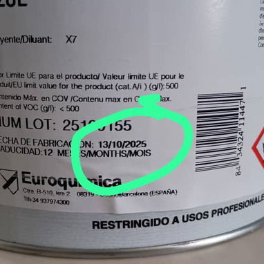 Pintura para piscina 4 litros importada de España en nuestro almacén en playa - Img 119320240