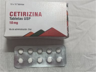 Ceterizine de 10 mg 100 tabletas vence mayo 2026 - Img 66241101