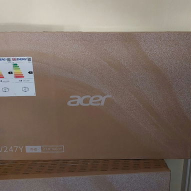 ♨️♨️Super oferta!!! Monitor Acer de 24", FullHd 1920x1080, IPS, 100hz, Visión Care, HDMI, VGA. Nuevos en caja♨️♨️. - 2/2