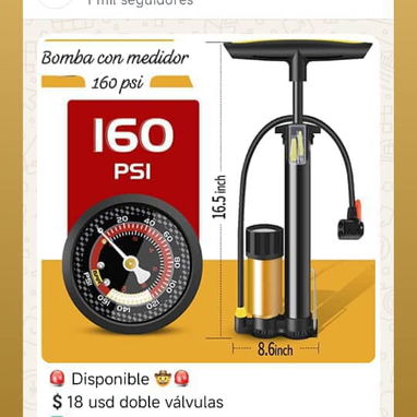 ✅ Parrillas ✅ Cascos  ✅ Luces delanteras y traseras  ✅kit de herramientas con ponche frío✅Para regulable  ✅ bomba ✅ Parr - 8/10