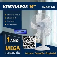 Ventilador de Mesa EKO – Modelo 16TF - Img 55410379