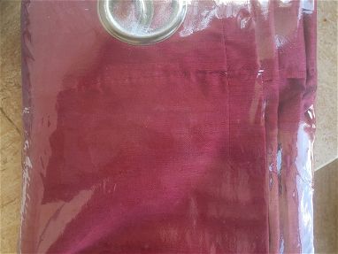 juego de cortinas rojo vino 1.38 x 1.58m de altoc/u4200cup - Img main-image
