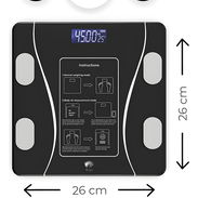 Báscula pesa corporal Electrónica Bluetooth Digital Inteligente De Baño x usb o batería 54321470 - Img 50170346