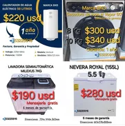 ‼️Electrodomésticos👉 Refrigeradores, neveras, Split, Lavadoras,Televisores, ...‼️Factura Garantía y mensajería. - Img 48173146