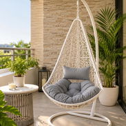 SILLA COLGANTE MESEDORA EN FORMA DE LUNA - Img 56984844
