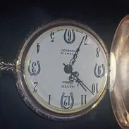JOYA,reloj MEYER,de bolsillo de 1914,funcionando al cien,original. - Img 55524611