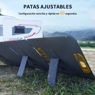 PANEL SOLAR PARA ESTACIONES DE CARGA, MARCA VTOMAN 110W - 6/6