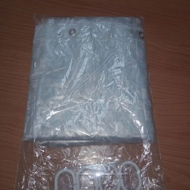 Cortina PVC Ligera 175x200 Incluye Argollas, Cortina PVC 175x200cm Ojales y Argollas Incluidas VPT# - 6/6
