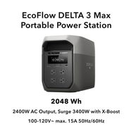 🔥 SOLO 4 DISPONIBLES 🔥  ⚡ EcoFlow Delta 3 Max 🔋 2048 Wh | 2400W reales  ✅ Mantén funcionando tu casa - Img 56028687