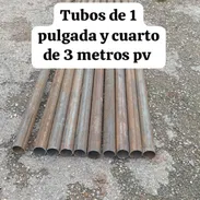 💥💥TUBOS DE HIERRO DE PULGADA Y MEDIA , DE 6 M Y DE 3 M DE PARED GRORDA .MAXIMA CALIDAD - Img 52936254